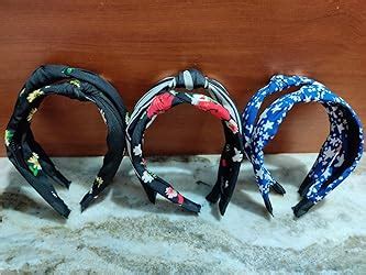 Buy Arnav Hair Accessories Korean Style Solid Fabric Knot with Tape ...