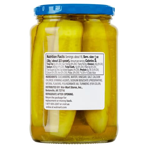 Dill Pickle Great Value at Nancy Hutchinson blog