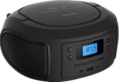 Philips CD Player Portable with Bluetooth, Crystal Clear Sound Top ...