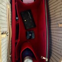 Buy Felt Purse Insert type JIA, Light Soft Sturdy, Organize Designers ...