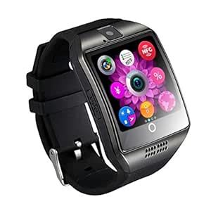 Elevea Q18 Smart Watch Bluetooth Smartwatch, Camera SIM Card, for Man ...