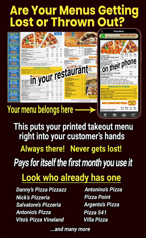 Tip Top Menus – Make Your Printed Takeout Menu Work on Every Phone