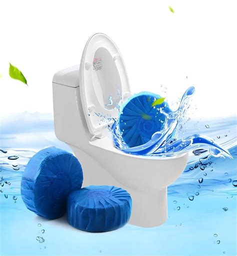 Toilet Bowl Cleaner Tablets Fresh Bathroom Deodorizing Solution, Tank ...