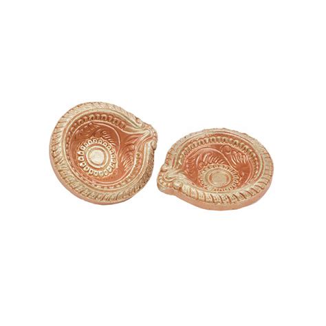 Hand Painted Earthen Terracotta Clay Diyas – Cycle.in
