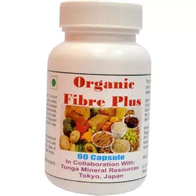 Tonga Herbs Organic Fibre Plus Capsules – AYUSH Upchar