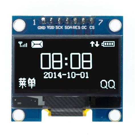 1.3 Inch 128x64 OLED Display Module with SPI Interface