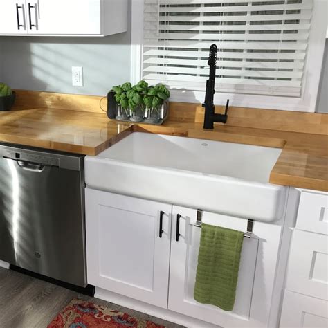 The Baltic Butcher Block 4-in x 96-in Natural Backsplash Panels ...