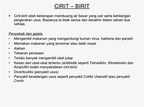 Mengapa Gastrik Boleh Menyebabkan Cirit Birit?