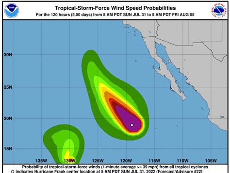 New Hurricane Frank gains force over eastern Pacific - oregonlive.com
