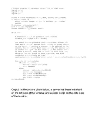 Image result for Client/Server Chat Using Python
