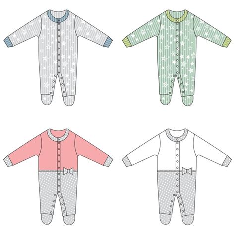 Free Pattern Footie Infant 的图像结果