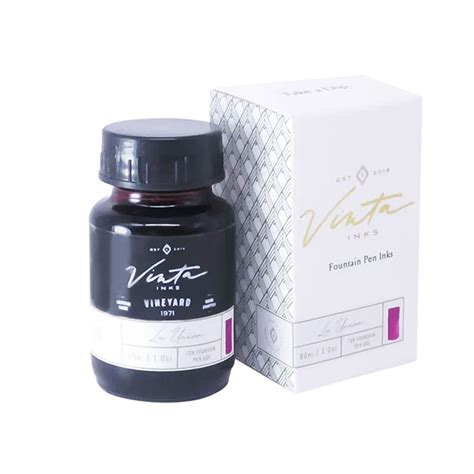 Vinta Original Collection Vineyard Ink Bottle, Red Purple - 30ml – Makoba