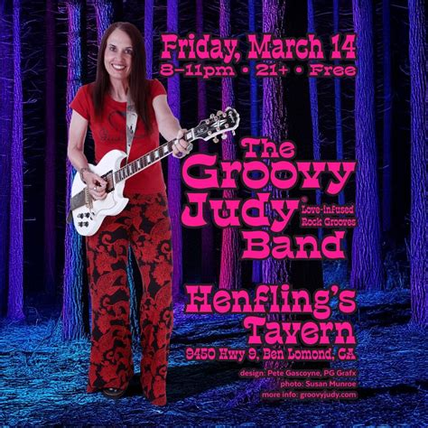 ?Groovy Judy Rips It Up at Henflings Tavern?, Henflings Tavern, Ben ...