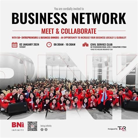 Business Networking with BNI Infinity, 60 Stevens Road, Singapore, Toa ...