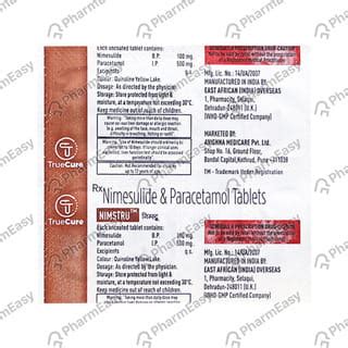 Nimstru 100 MG Tablet (10): Uses, Side Effects, Price & Dosage | PharmEasy