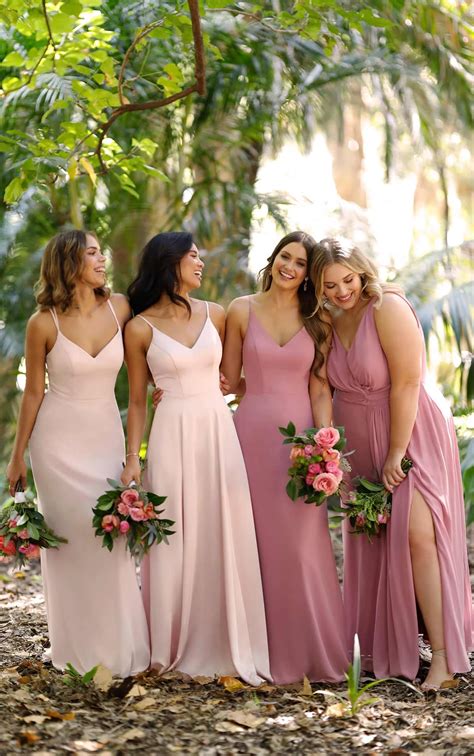 Simple Floor-Length Bridesmaid Dress with Criss-Cross Back | Sorella Vita Bridesmaid Dresses