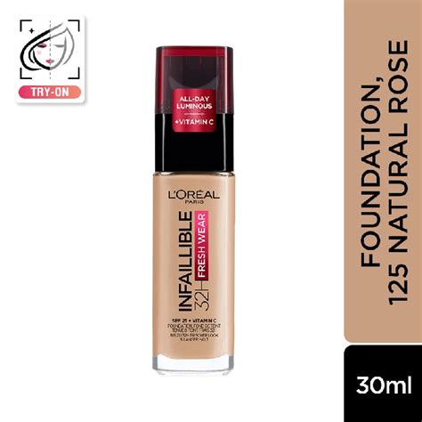 Loreal Paris Infallible 32H Fresh Wear Foundation - 125 Natural Beige