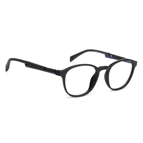 Buy Matte Black Blue Full Rim Round Lenskart Air LA Air Essentials LA ...