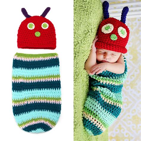 Baby Kids Rainbow Caterpillar Wearable Blanket Sleeping Bag Romper ...