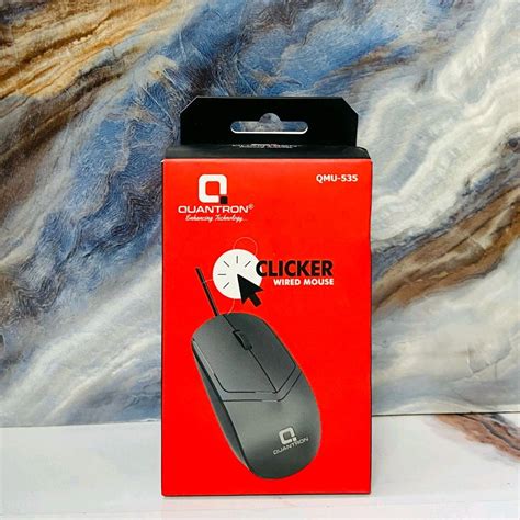 QUANTRON QMU-535 Wired Mouse Clicker Best Quality