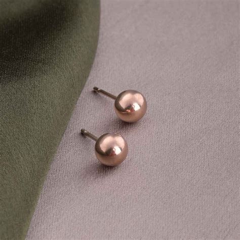 Buy Plain Ball Stud Earrings online- Palmonas – PALMONAS