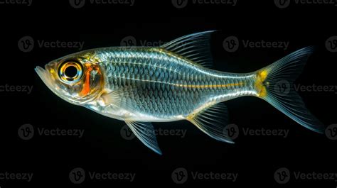 Wildlife photography of Photo of X-ray Tetra Fish. Generative AI ...