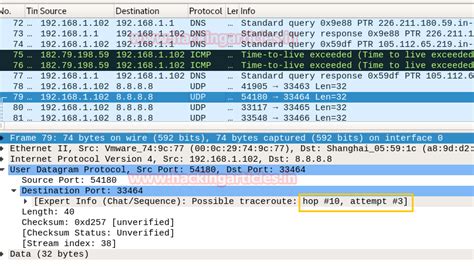 Working of Traceroute using Wireshark - Hacking Articles