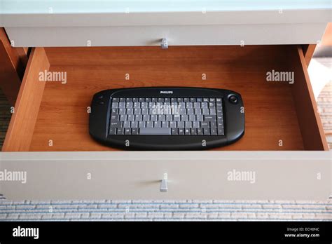 tv remote control keyboard hotel room Stock Photo - Alamy