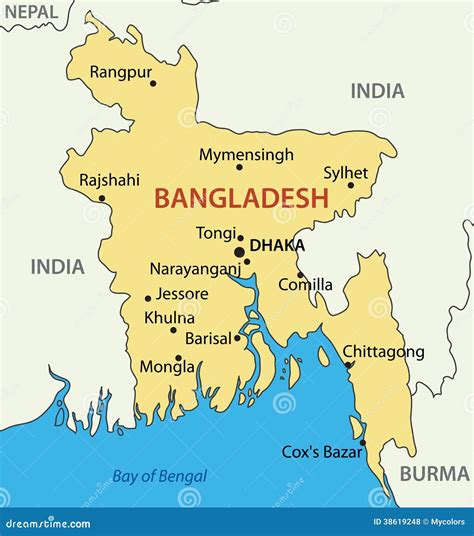 Bangladesh Mapa ~ Online Map