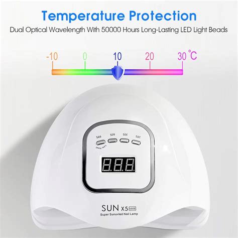 UV лампа за гел лак за маникюр и педикюр SUN X5 Max