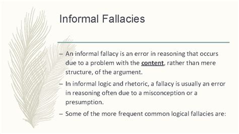 Image result for Formal Fallacies