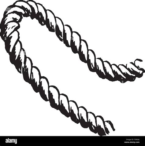 Drawing Of A Rope