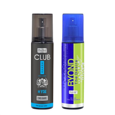 Buy Byond Club House No Gas Deodorant, Perfume Body Spray, Long Lasting ...