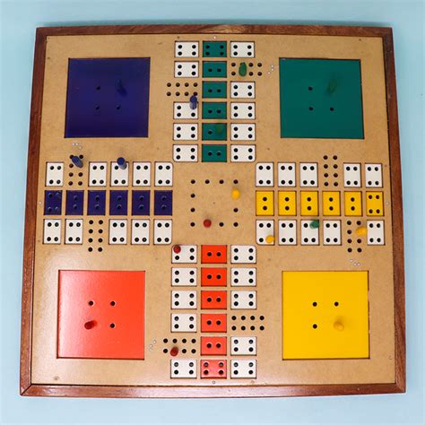 Buy Braille Ludo Wooden Board Game for Blind (Hand Painted) braille ...