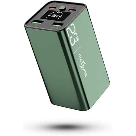 Callmate 20000mAh Power Bank, 23W Fast Charging with Type C PD (Input ...