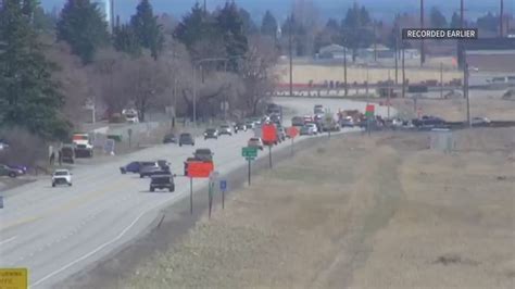 Road reopens after woman died in Spokane Valley crash | krem.com