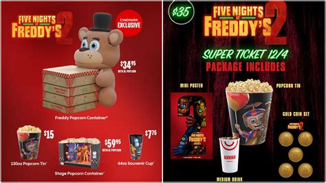 Five Nights at Freddy’s 2 Popcorn Buckets: Tickets Now On Sale ...