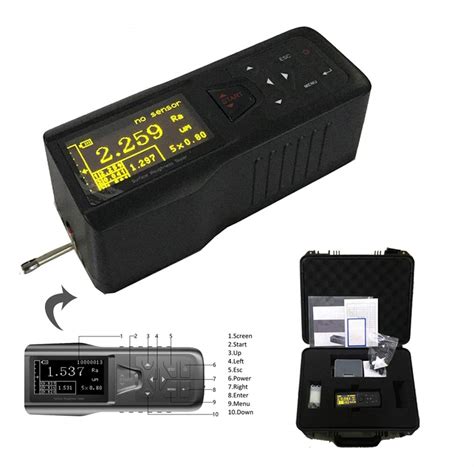 Buy CNYST Surface Roughness Tester Gauges Profilometer Surface Profile ...