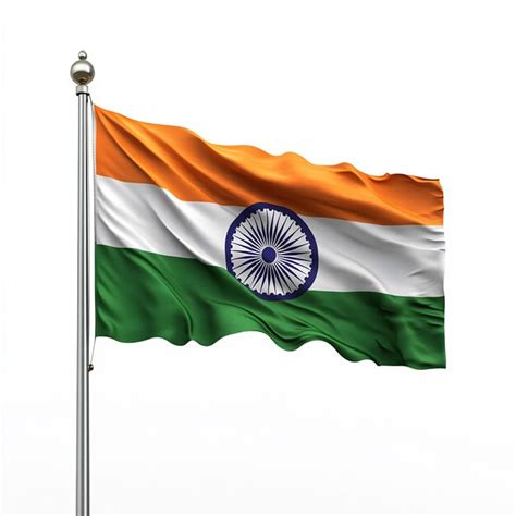 Waving indian flag | Premium AI-generated image