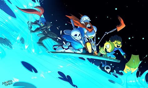 Undertale Legends HD: Undyne, Papyrus, Sans & Frisk in Epic Action
