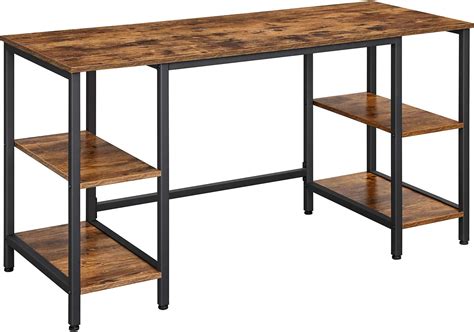 VASAGLE Computer Desk, 54 Inch Writing Desk with 4 India | Ubuy