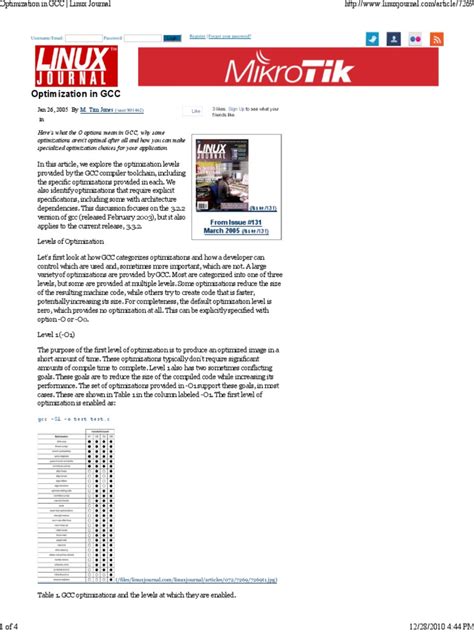 Image result for GCC Optimization Techniques