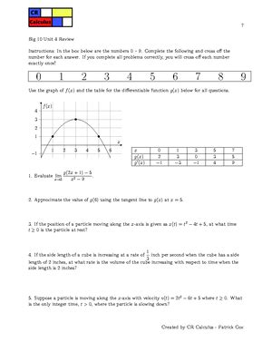 Image result for AP Calculus Example Problems