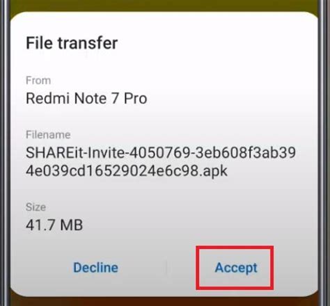 Using Shareit 的图像结果
