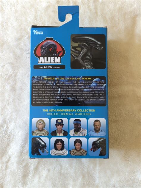 NECA Alien 40th Anniversary Big Chap Alien Xenomorph Action Figure ...
