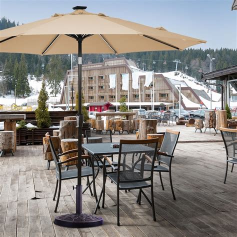 CASAINC Bronze Patio Umbrella Base in the Patio Umbrella Bases ...