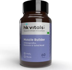 HEALTHKART HK Vitals Muscle Builder, for Immunity, Muscle Strength and ...