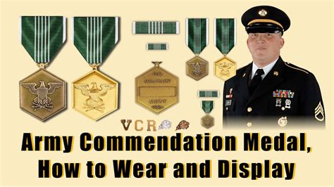 Army Commendation Medal (ARCOM), Commendation Medal devices, Miniature ...