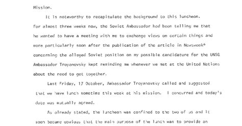 Discussion with USSR Representative to the UN on… | Salim Ahmed Salim