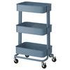 IKEA RASKOG Trolley grey-blue red | IKEA Kitchen islands & trolleys ...